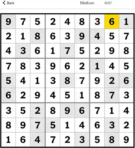 NYT Sudoku Medium 1st January 2024