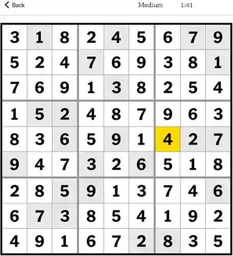 NYT Sudoku Medium Answers 28th December 2023