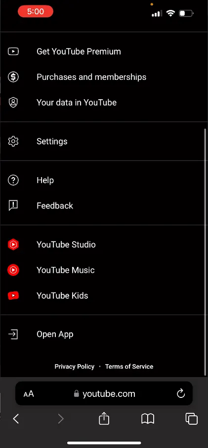 YouTube Account Studio