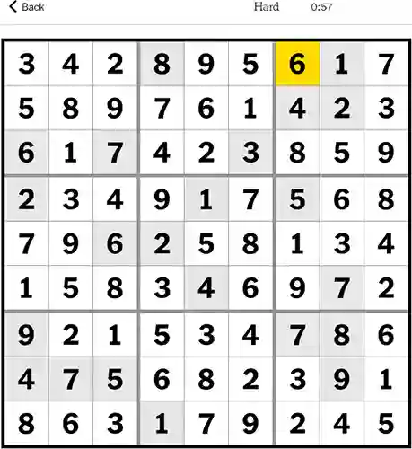NYT Sudoku Hard Answers 2nd January 2024
