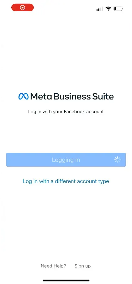 Meta Business Suite Login