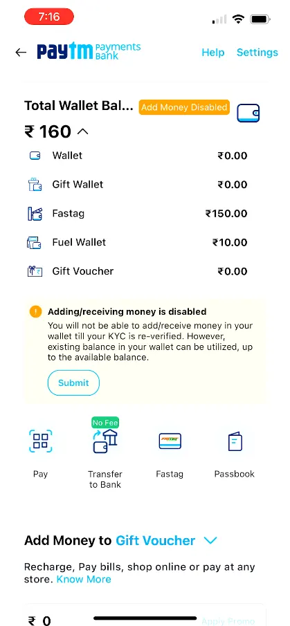 Paytm Wallet