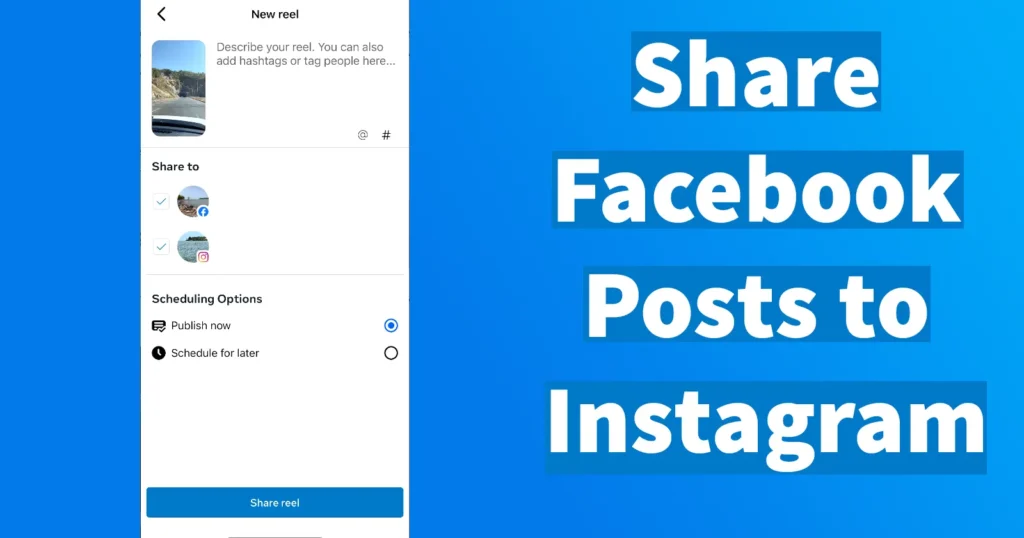 Share Facebook Posts to Instagram