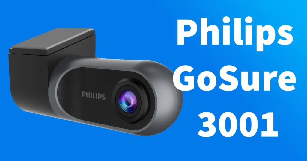Philips GoSure 3001 Car Dash Camera