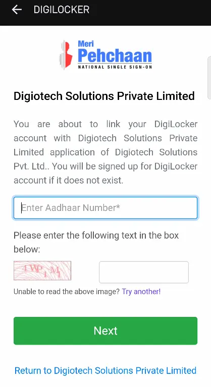 Digilocker Meri Pehchan