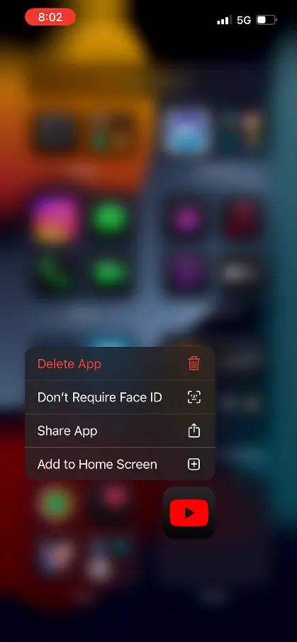 Don't Required Face Id for Hidden