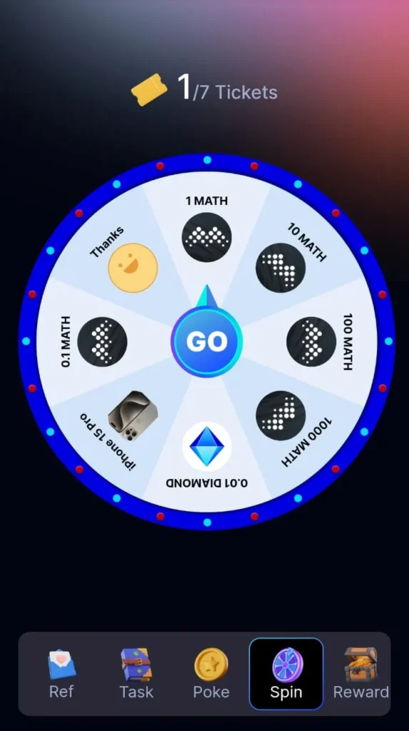 MathWallet Spin & Win