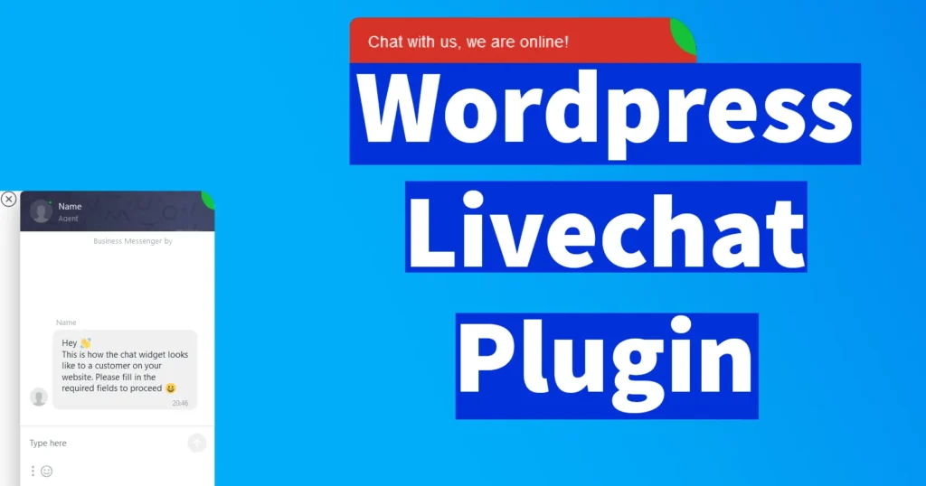 Add Livechat for WordPress