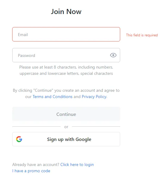 JivoChat Signup