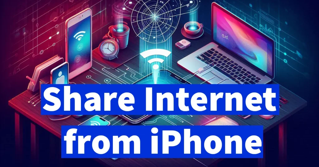 Share Internet from iPhone