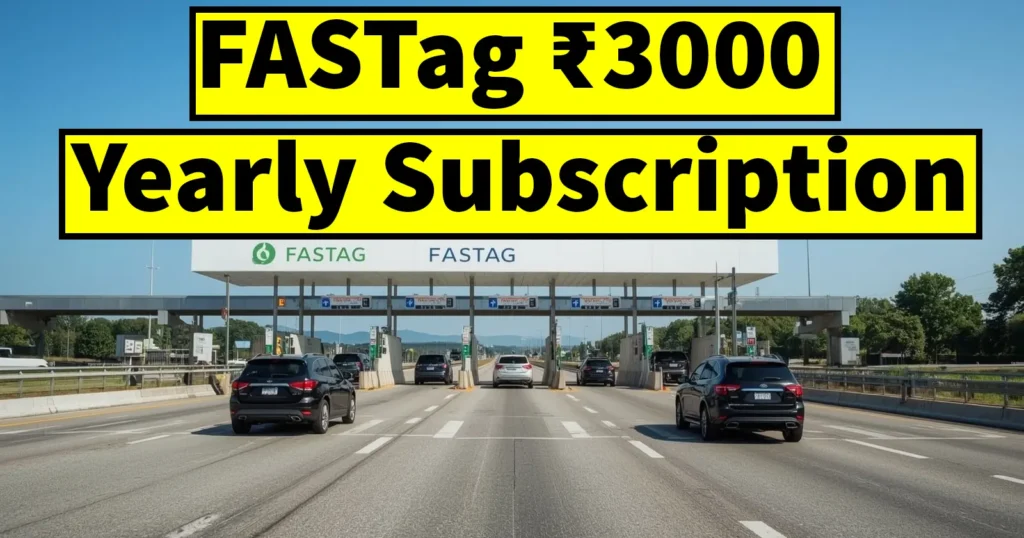 FASTag ₹3000 Yearly Subscription