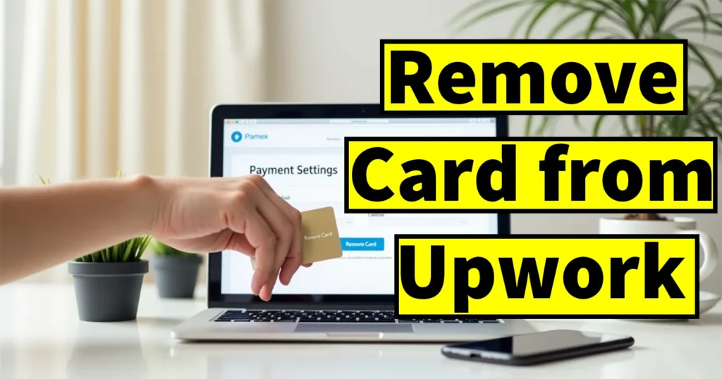Remove Stored Card Details from Your Upwork Account