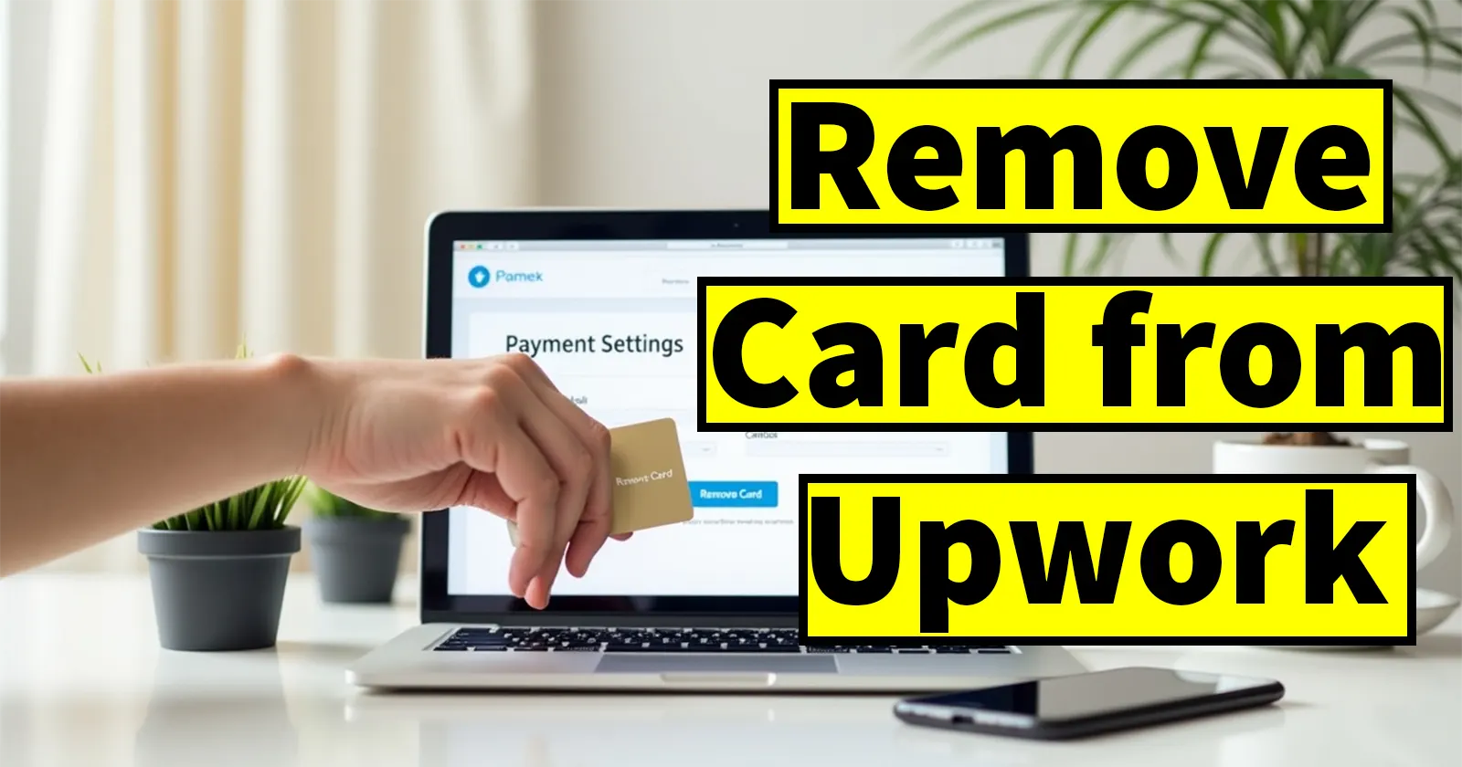 How to Remove Stored Card Details from Your Upwork Account (Step-by ...