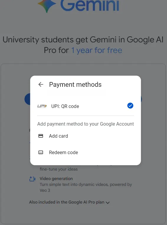 Add Payment Mode