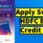 Apply Swiggy HDFC Bank Credit Card