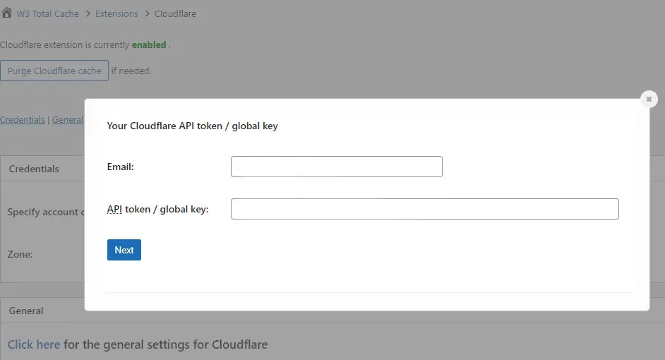 Cloudflare Reauthorize