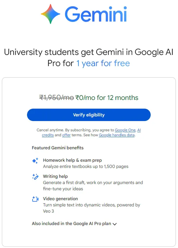 Google Pro Free