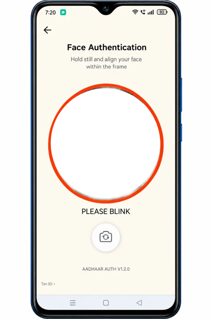 Aadhaar App Face Authentication