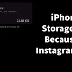 Instagram Inc Consuming Storage on iPhone