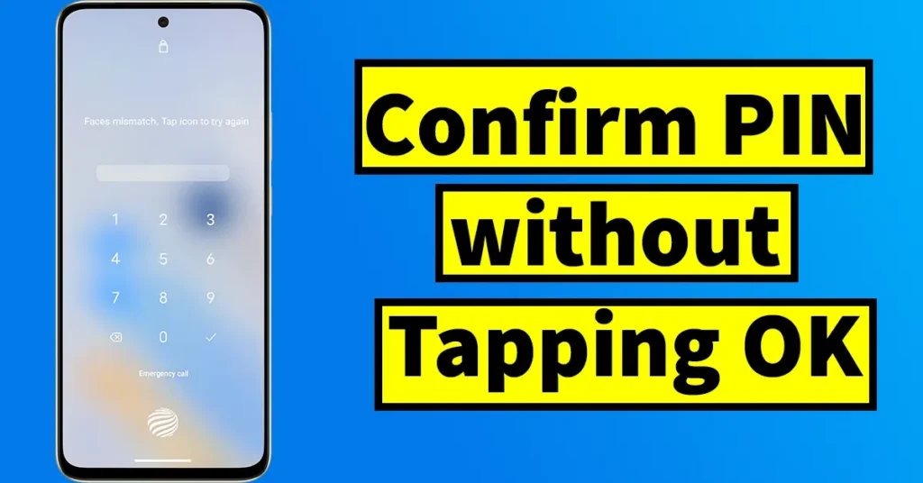 Remove the OK Button from the Lock Screen of Android