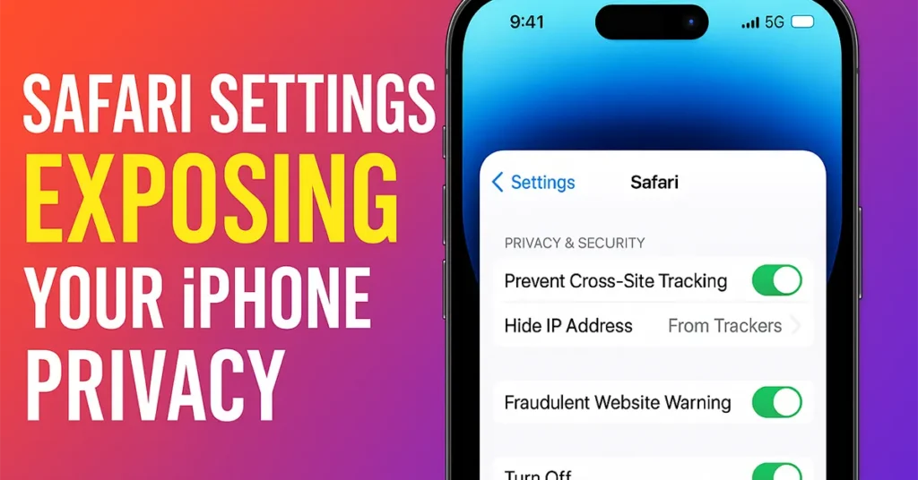 Safari Settings Exposing Your iPhone