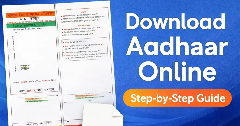Download Aadhaar Online