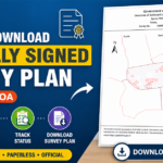 Apply and Download a Digitally Signed Survey Plan