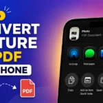 Convert a Picture to PDF on iPhone Without Any App