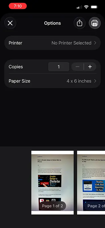 Multi Photo Print