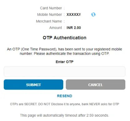 OTP Authentication