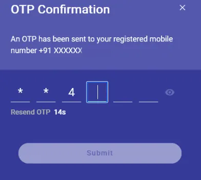 OTP Confirmation