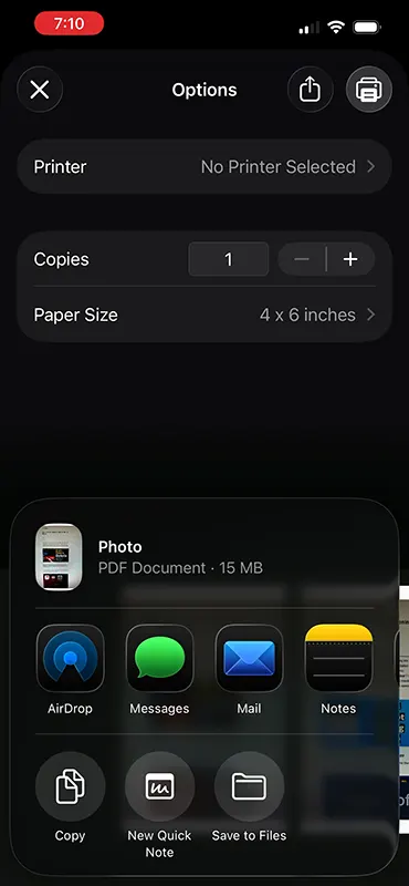 Photo Print PDF