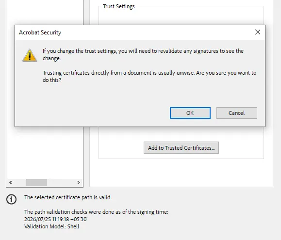 Acrobat Security