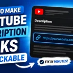 Make YouTube Description Links Clickable