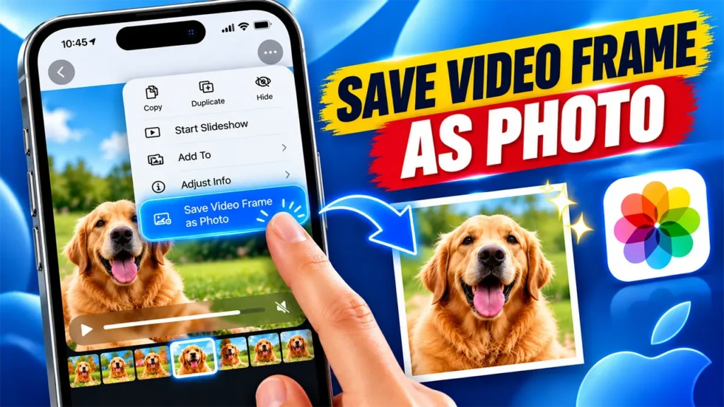 Take a Photo From a Video on iPhone